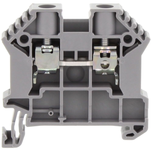 17108.6 Conta-Clip Connector Terminal Block 2-Poles Feed Through Gray Trusted Distributor 17108.6 Conta-Clip Connector Terminal Block 2-Poles Feed Through Gray