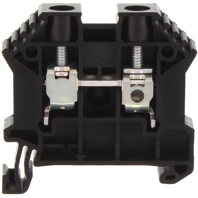 17112.4 Conta-Clip Connector Terminal Block 2-Poles Feed Through Black Trusted Distributor 17112.4 Conta-Clip Connector Terminal Block 2-Poles Feed Through Black