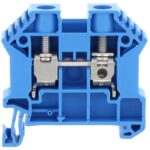 17112.5 Conta-Clip Connector Terminal Block 2-Poles Feed Through Blue Trusted Distributor 17112.5 Conta-Clip Connector Terminal Block 2-Poles Feed Through Blue