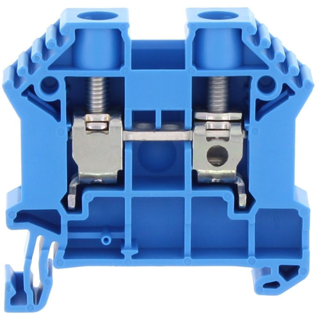 17112.5 Conta-Clip Connector Terminal Block 2-Poles Feed Through Blue Trusted Distributor 17112.5 Conta-Clip Connector Terminal Block 2-Poles Feed Through Blue