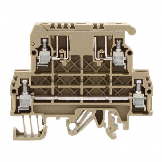1079.2 Conta-Clip Connector Terminal Block 4-Poles Disconnect Beige Trusted Distributor 1079.2 Conta-Clip Connector Terminal Block 4-Poles Disconnect Beige