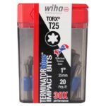 70060 Wiha Tools TERMINATORBLUE IMPACT BIT/S