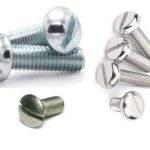 92443A106 Brass Binding Head Slotted Screw