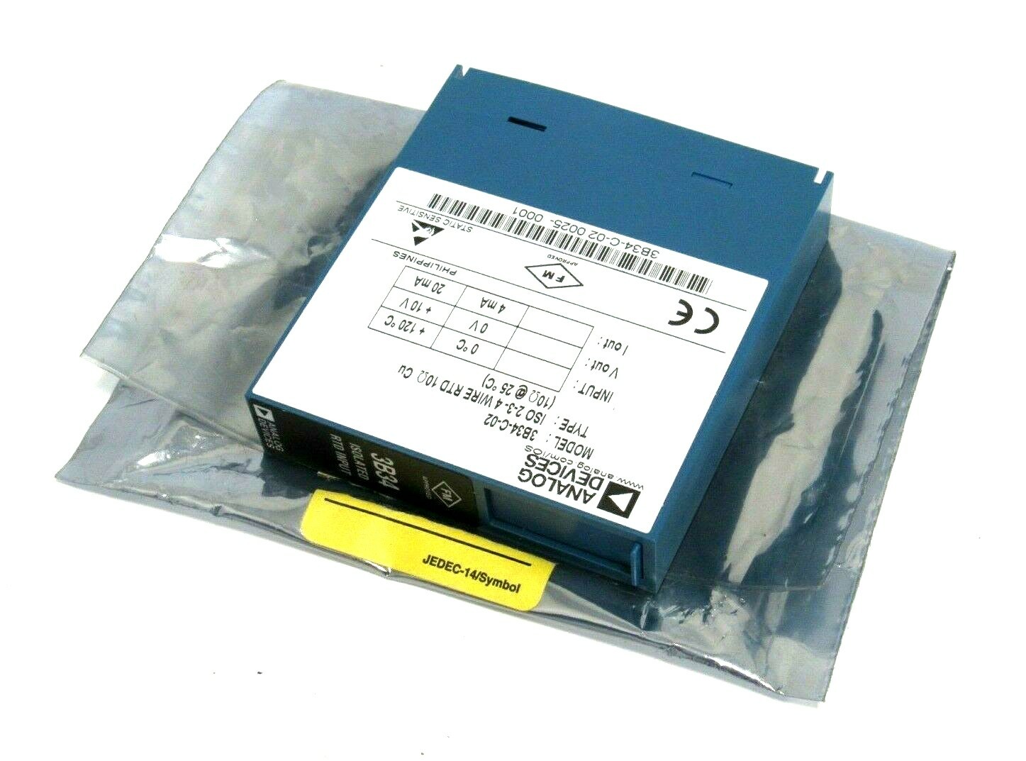 3B34-C-00 Analog Devices Analog Circuit, RTD Input Module Trusted Distributor 3B34-C-00 Analog Devices Analog Circuit, RTD Input Module