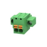 15EDGKDM-3.5-02P-14-00L(H) Degson Terminal Block PLUG 2Position 3.50mm Green