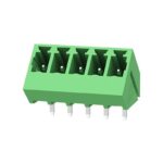 15EDGLC-3.81-05P-14-00L(H) Degson Terminal Block HDR 5Position 3.81mm Green
