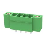 15EDGVM-3.81-04P-14-00L(H) Degson Terminal Block HDR 4Position 3.81mm Green