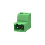 2EDGKR-5.0-02P-14-00L(H) Degson Terminal Block PLUG 2Position 5mm Green