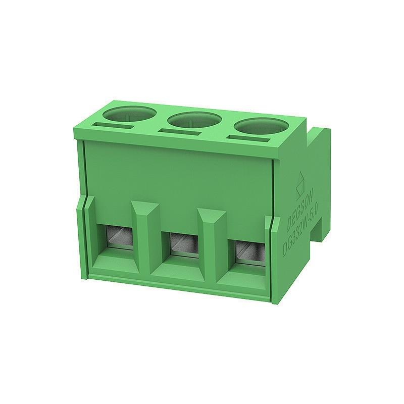 DG332W-5.0-03P-14-00L(H) Degson Terminal Block PLUG 3Position 5mm Green Trusted Distributor DG332W-5.0-03P-14-00L(H) Degson Terminal Block PLUG 3Position 5mm Green