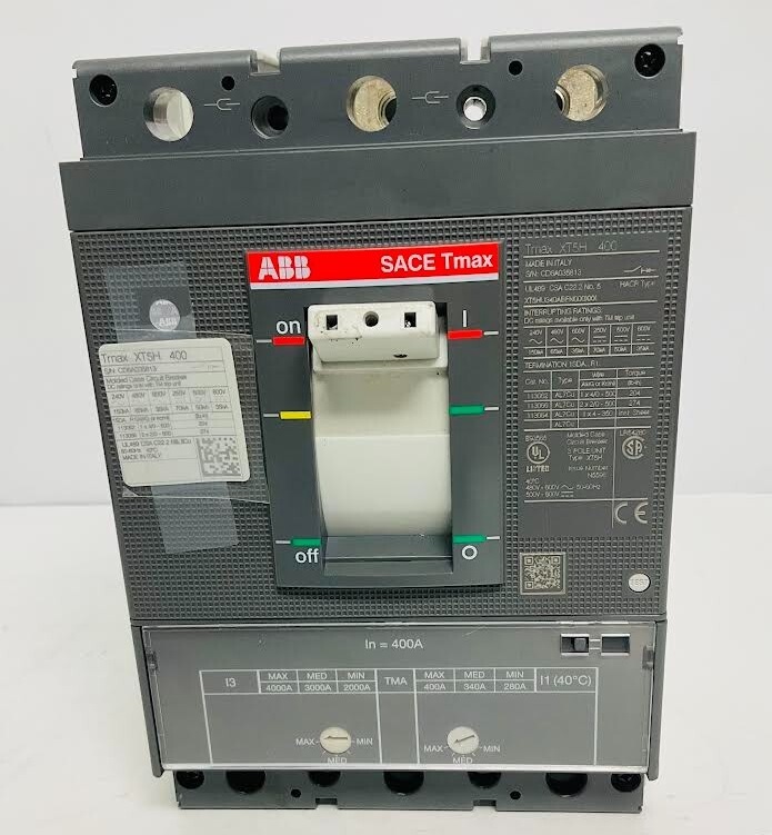 XT5HU340ABFF000XXX ABB GE Circuit Breaker 400A 600V 3 Pole Trusted Distributor XT5HU340ABFF000XXX ABB GE Circuit Breaker 400A 600V 3 Pole