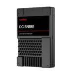 0TS2527 SanDisk DC SN861 NVMe 7.68TB, E1.S Enterprise SSD