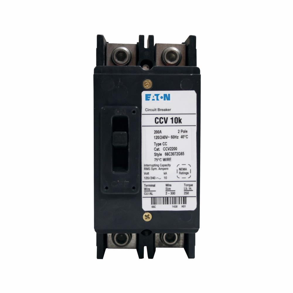 CCV2150 Eaton Circuit Breaker 150 240V 2-Poles Trusted Distributor CCV2150 Eaton Circuit Breaker 150 240V 2-Poles