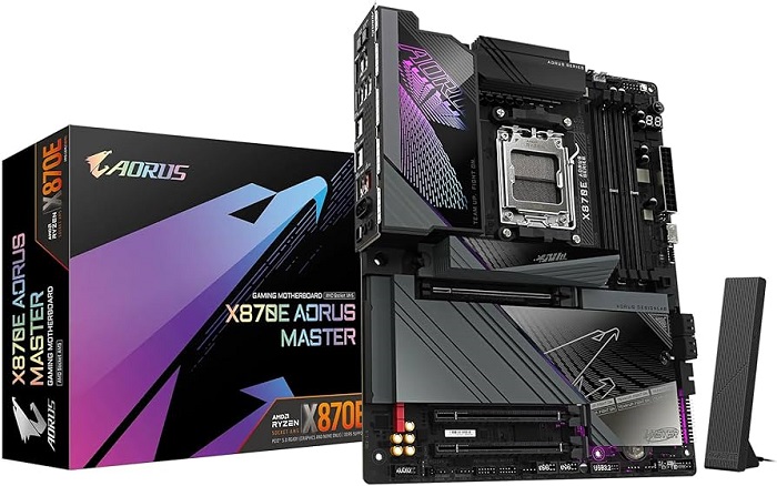 X870E AORUS MASTER GIGABYTE Motherboard AMD AM5 LGA-1718 Trusted Distributor X870E AORUS MASTER GIGABYTE Motherboard AMD AM5 LGA-1718