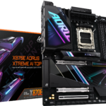 X870E AORUS XTREME AI TOP Gigabyte AMD AM5 eATX Motherboard Trusted Distributor X870E AORUS XTREME AI TOP Gigabyte AMD AM5 eATX Motherboard