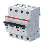S204-D3 ABB Miniature Circuit Breaker 400V 3A 4-Poles