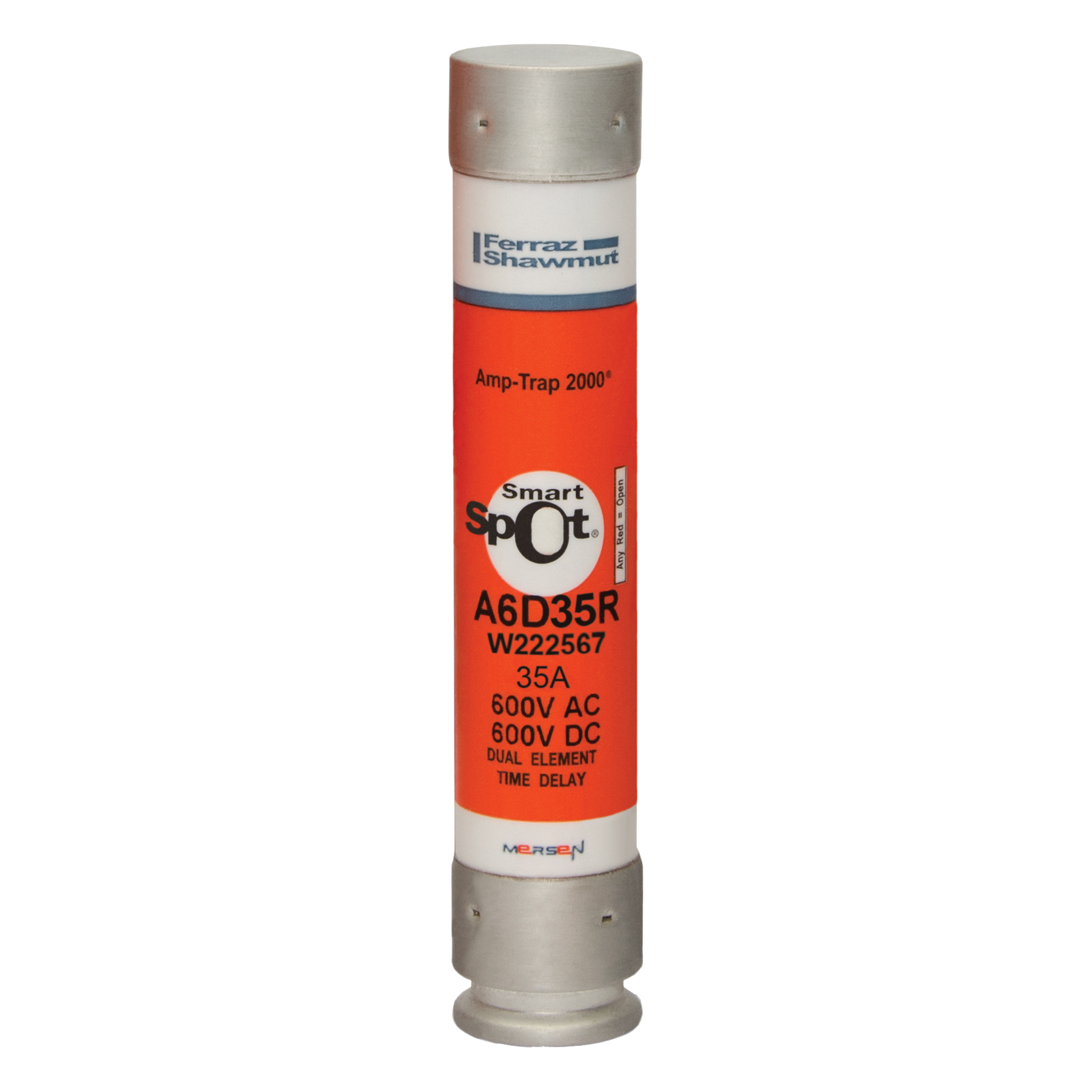 A6D35R Mersen Fuse 35A 600VAC Cartridge Trusted Distributor A6D35R Mersen Fuse 35A 600VAC Cartridge