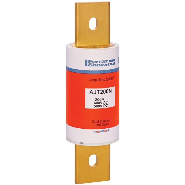 AJT200N Mersen Fuse 200A 600VAC Cylindrical Cartridge Trusted Distributor AJT200N Mersen Fuse 200A 600VAC Cylindrical Cartridge