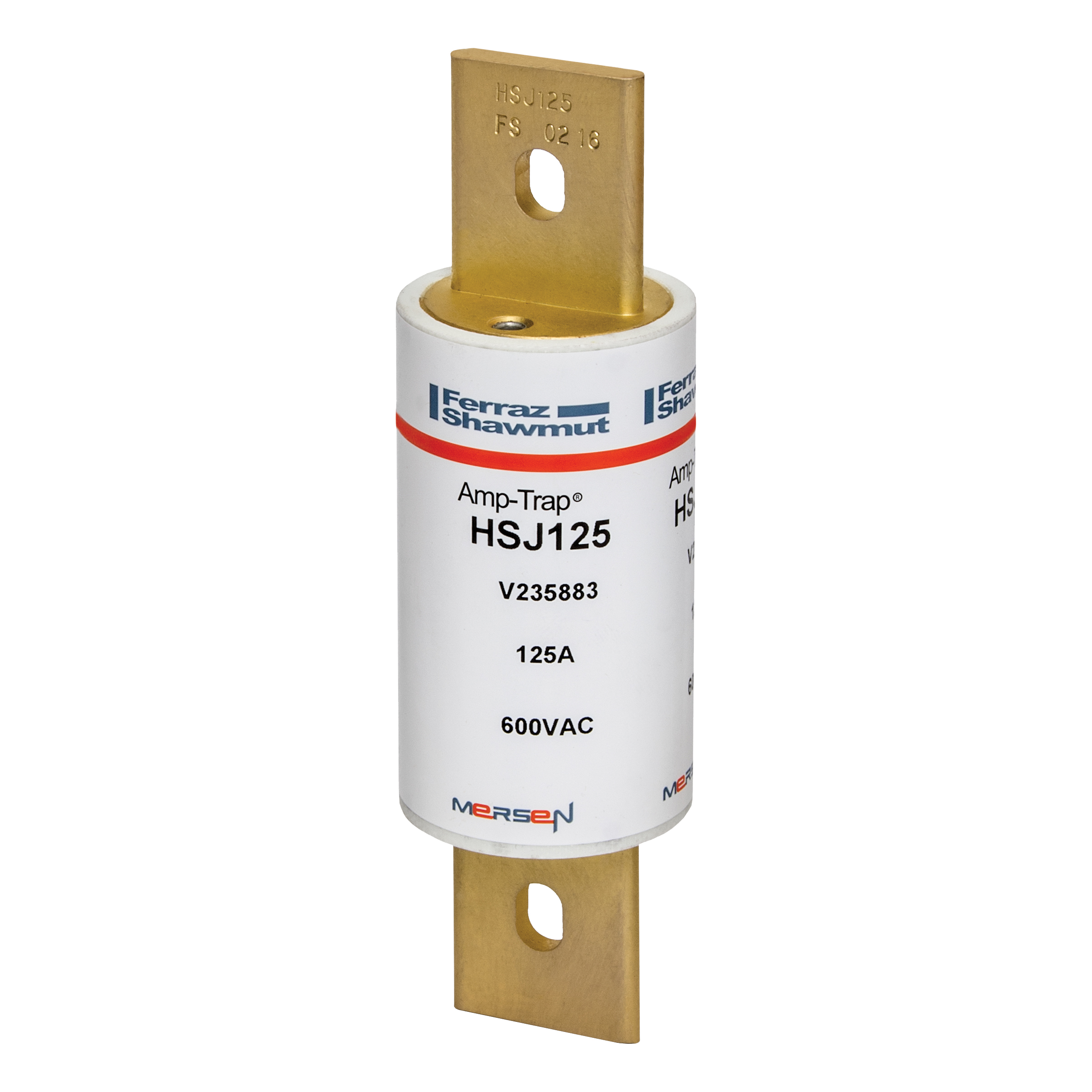 HSJ125 Mersen Fuse 125A 600VAC Cylindrical Cartridge Trusted Distributor HSJ125 Mersen Fuse 125A 600VAC Cylindrical Cartridge