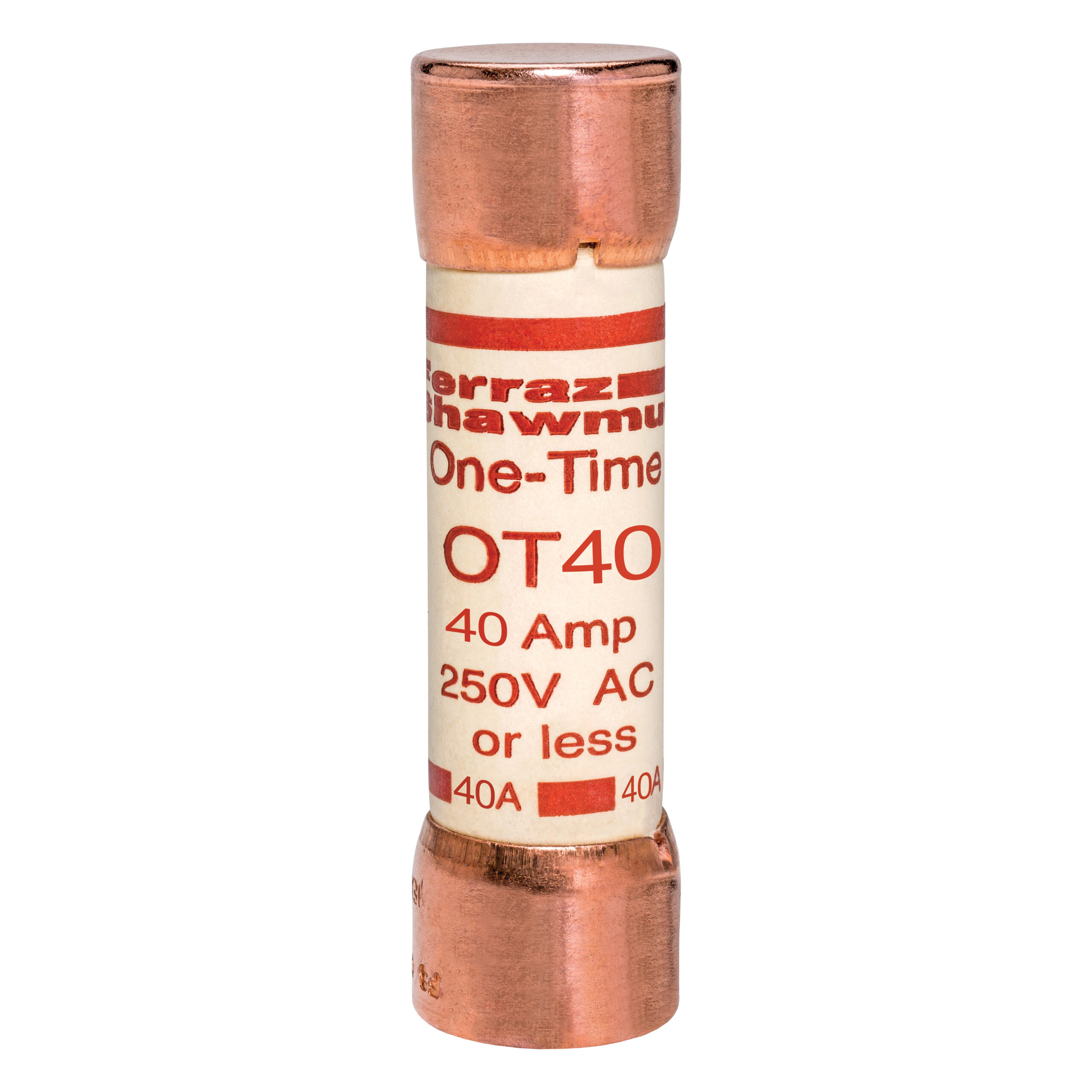 OT40 Mersen Fuse 40A 250VAC Cartridge Trusted Distributor OT40 Mersen Fuse 40A 250VAC Cartridge