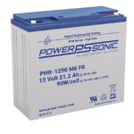 PHR-1290 M6 FR PowerSonic Battery Lead Acid 12V 21.2AH Battery