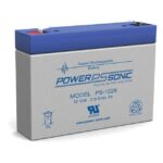 PS-1228 F1 PowerSonic Battery Lead Acid 12V 2.8AH GP Battery