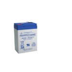 PS-640 F1 PowerSonic Battery Lead Acid 6V 4.5AH Battery