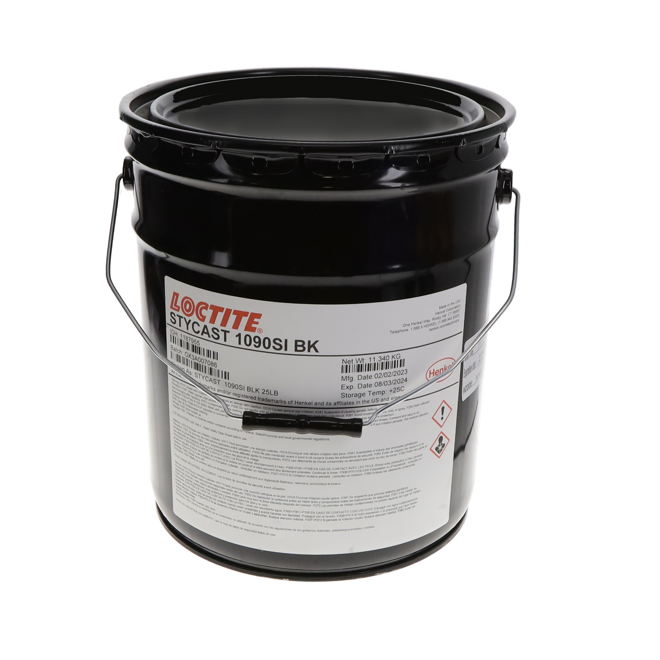 Loctite 1187955 – Stycast 1090si Encapsulant, 5 Gallon Pail Trusted Distributor Loctite 1187955 - Stycast 1090si Encapsulant, 5 Gallon Pail