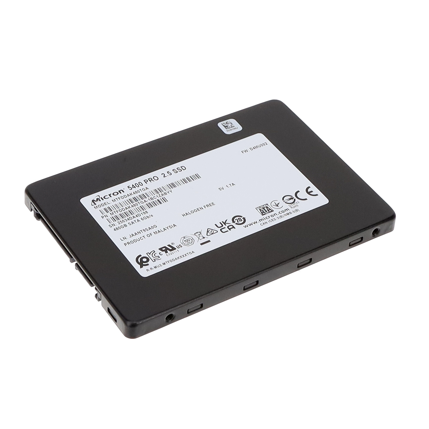 MTFDDAK480TGA-1BC1ZTAYY TR Micron Solid State Drive 480GB 2.5″ Trusted Distributor MTFDDAK480TGA-1BC1ZTAYY TR Micron Solid State Drive 480GB 2.5"