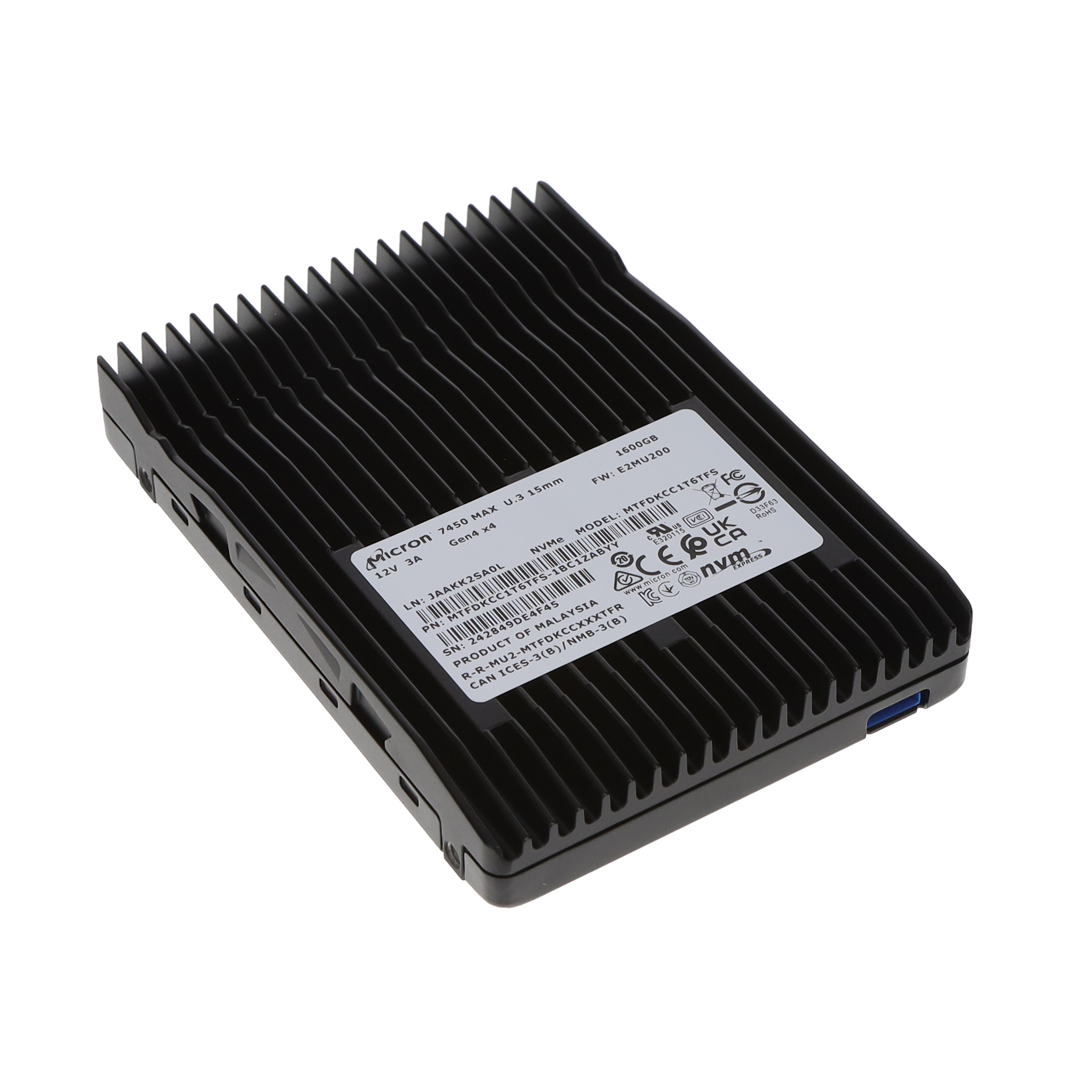 MTFDKCC1T6TFS-1BC1ZABYY Micron Solid State Drive 1.6TB 2.5″ Trusted Distributor MTFDKCC1T6TFS-1BC1ZABYY Micron Solid State Drive 1.6TB 2.5"