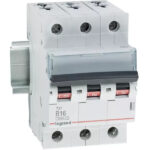 403753 Legrand Circuit Breaker 400VAC 10A 3-Poles