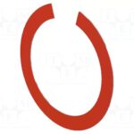 14.5204-22 Staubli Red Wire Marker