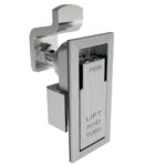S 62-70-12 Southco spring latch med. smooth riv.