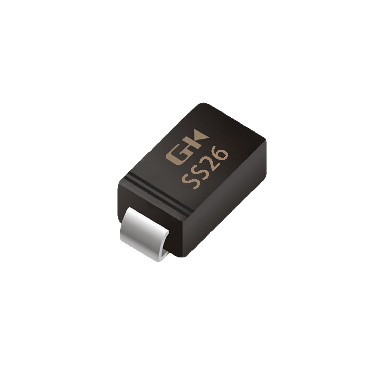 SS26 Slkor Schottky Diode 60V 2A DO-214AC (SMA) Trusted Distributor SS26 Slkor Schottky Diode 60V 2A DO-214AC (SMA)